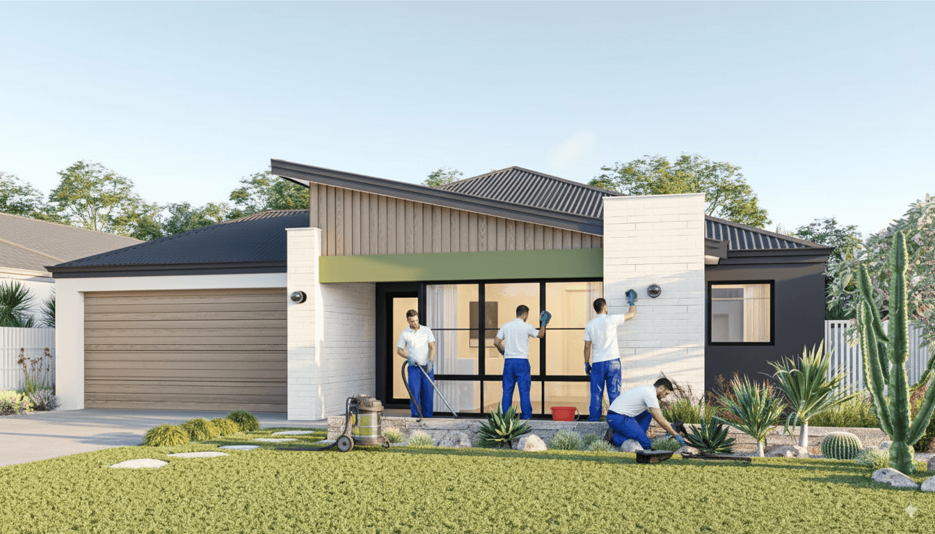 A clean apartment after an end of lease cleaning service in Melbourne